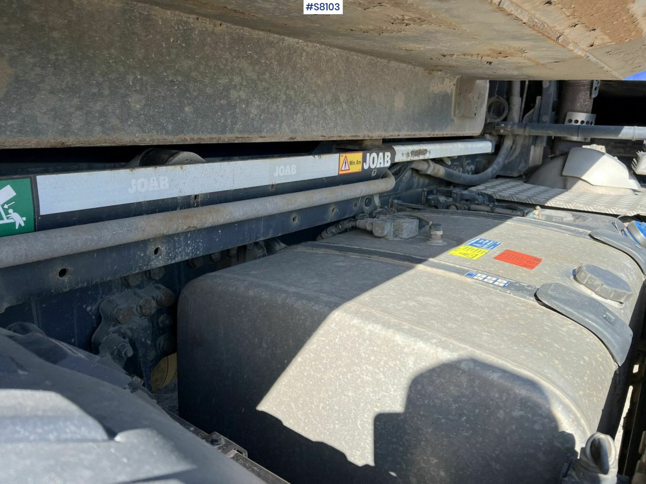 Hook lift truck Hook truck Scania R580, Joab L27 Hook