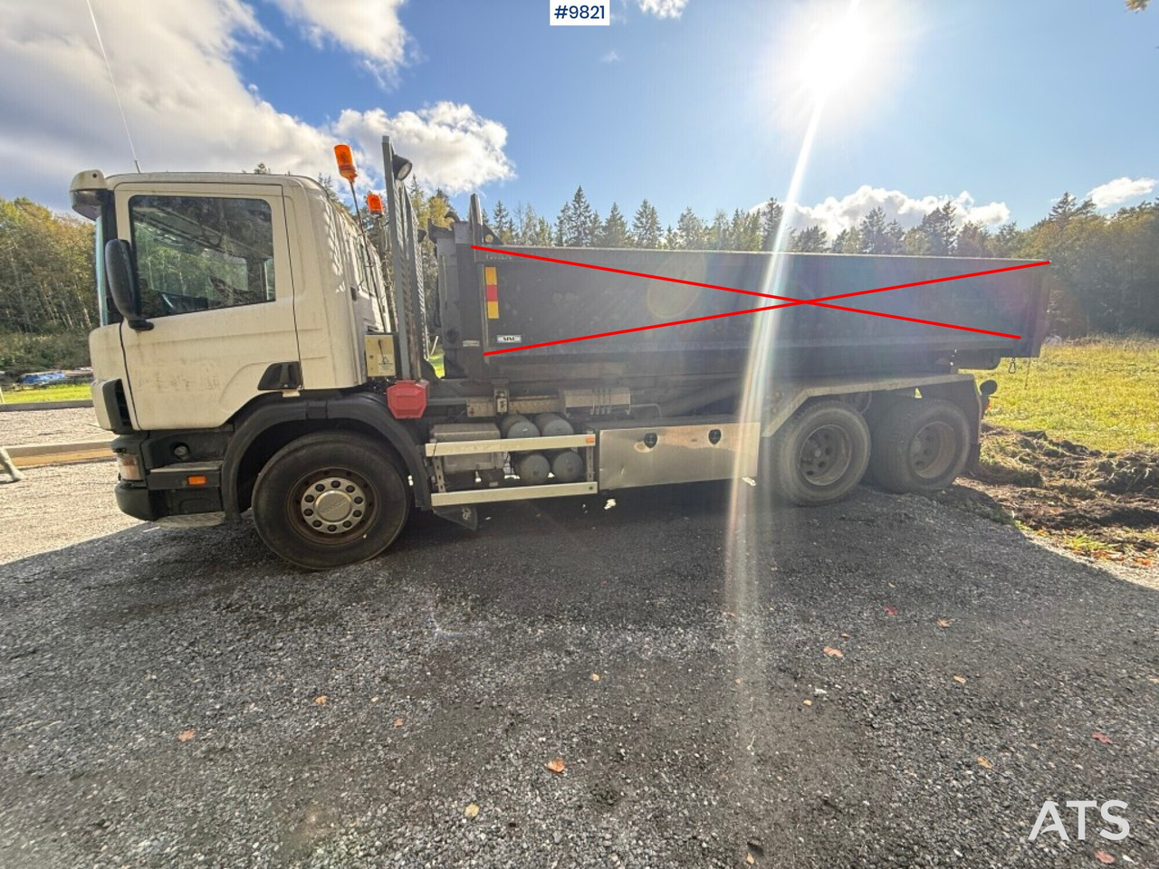 Hook lift truck Hooklift Truck P124 360 Rep.object