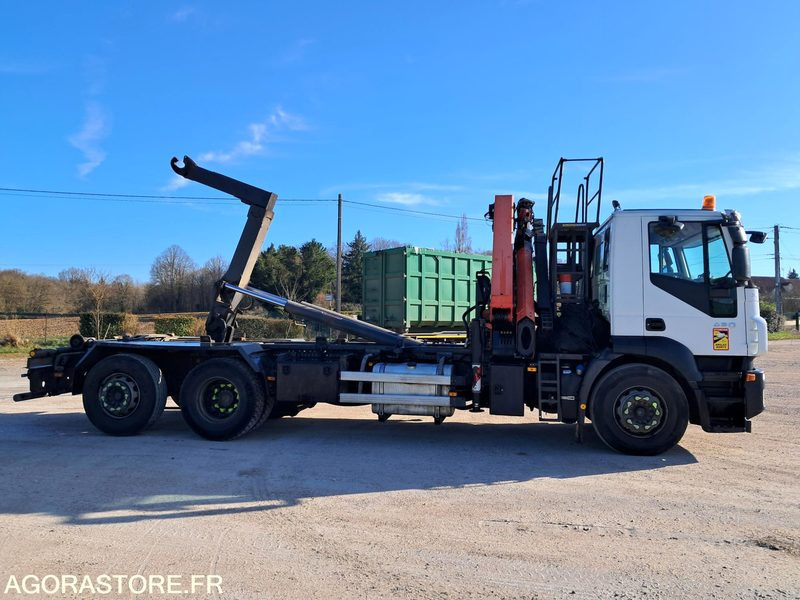Hook lift truck IVECO GRUE AMPLIROLL 559000 kms 2009