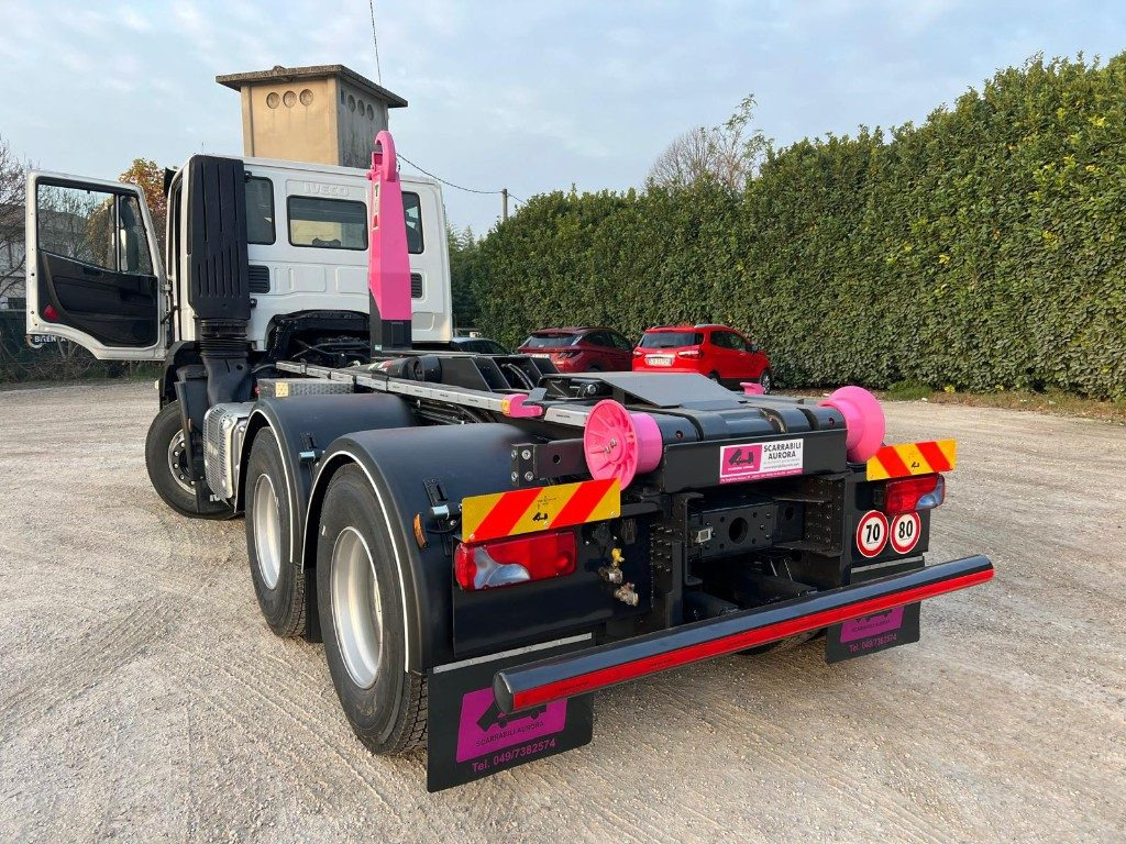 Hook lift truck IVECO STRALIS 460 X-WAY SCARRABILE 6X4