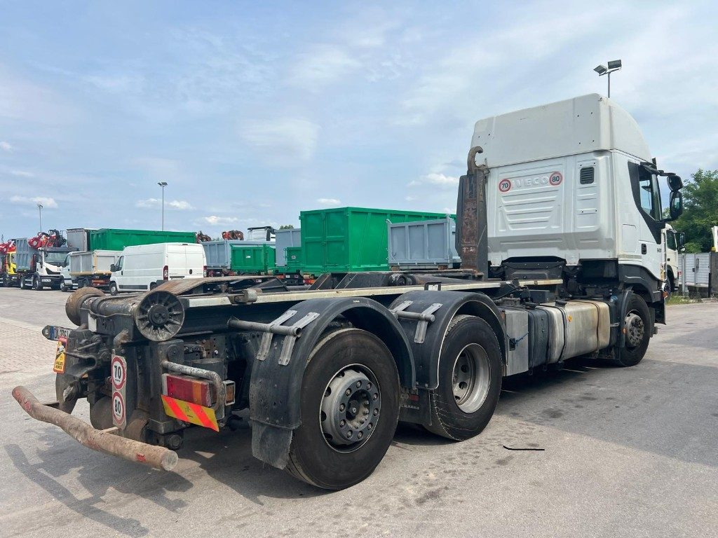 Hook lift truck IVECO STRALIS AS260S 50Y SCARRABILE