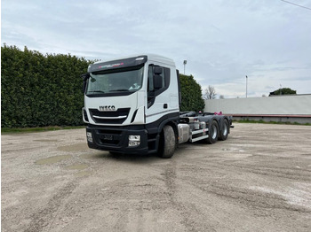 Hook lift truck IVECO STRALIS X-WAY 510 TRAKKER SCARRABILE