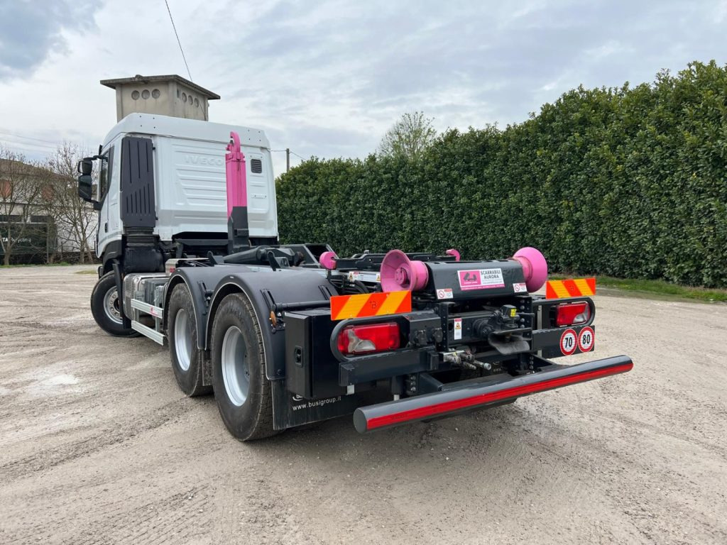 Hook lift truck IVECO STRALIS X-WAY 510 TRAKKER SCARRABILE
