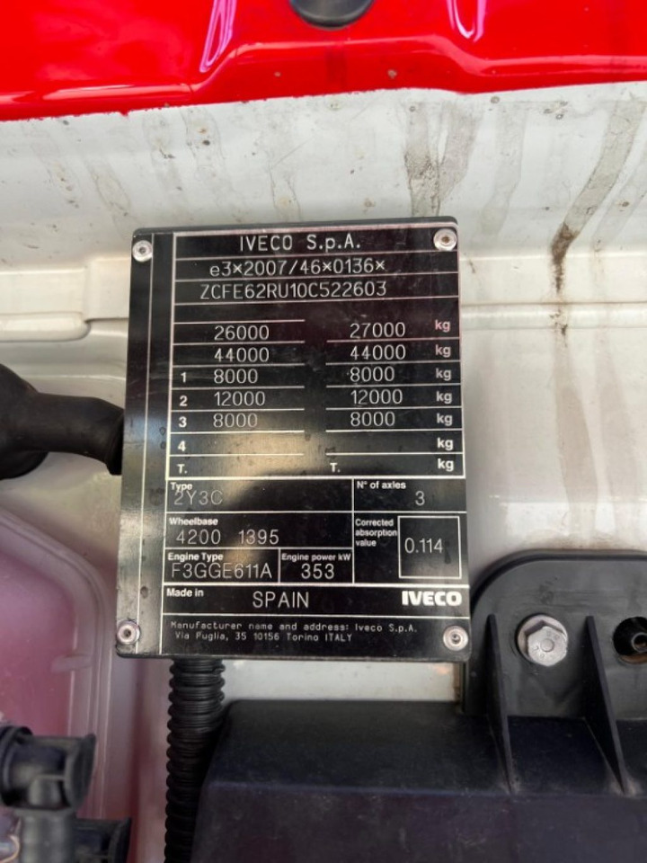 Hook lift truck IVECO X-WAY AD260 NUOVO TARGATO SCARRABILE