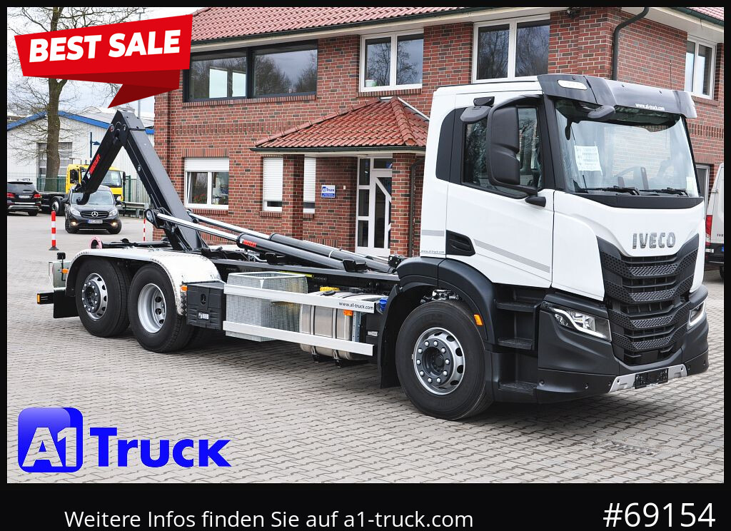 Hook lift truck IVECO X-Way AD280X42, HIAB Multilift, Garantie