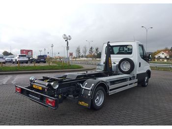 Hook lift truck Iveco 50C14NZ gazowiec CNG + hak KING HZ4R