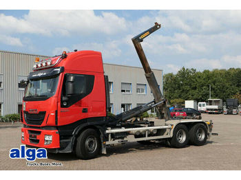 Hook lift truck Iveco AS260S500 6x4, Hyvalift, Schalter, 1-Hand!!!