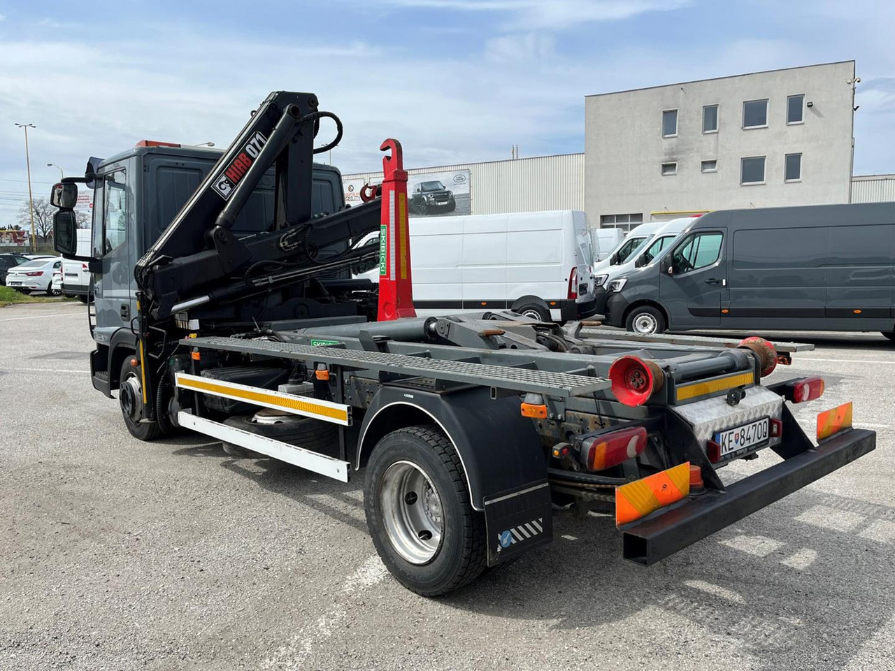 Hook lift truck Iveco EuroCargo, 80E18, Hákový nosič kontajnerov