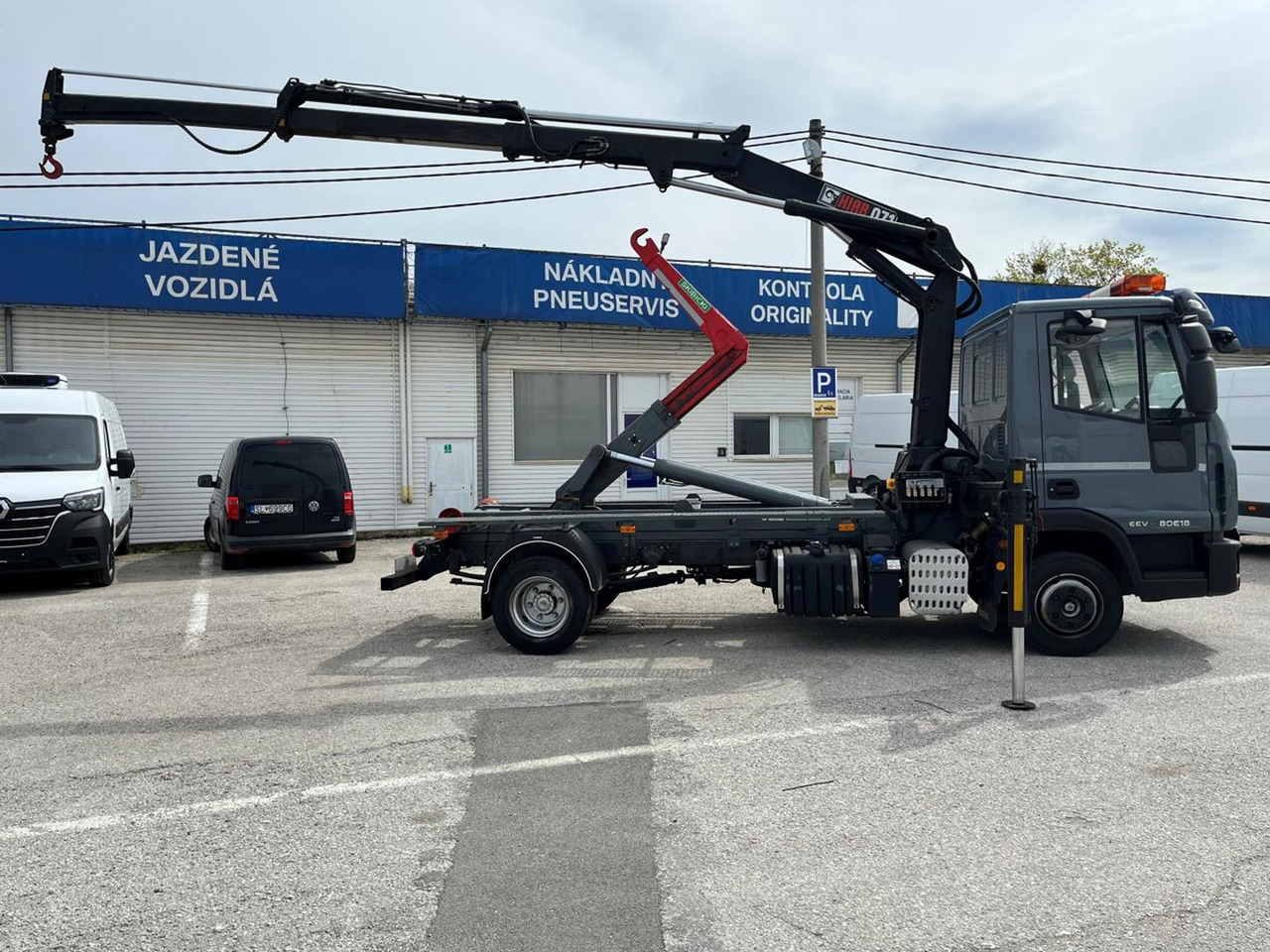 Hook lift truck Iveco EuroCargo, 80E18, Hákový nosič kontajnerov