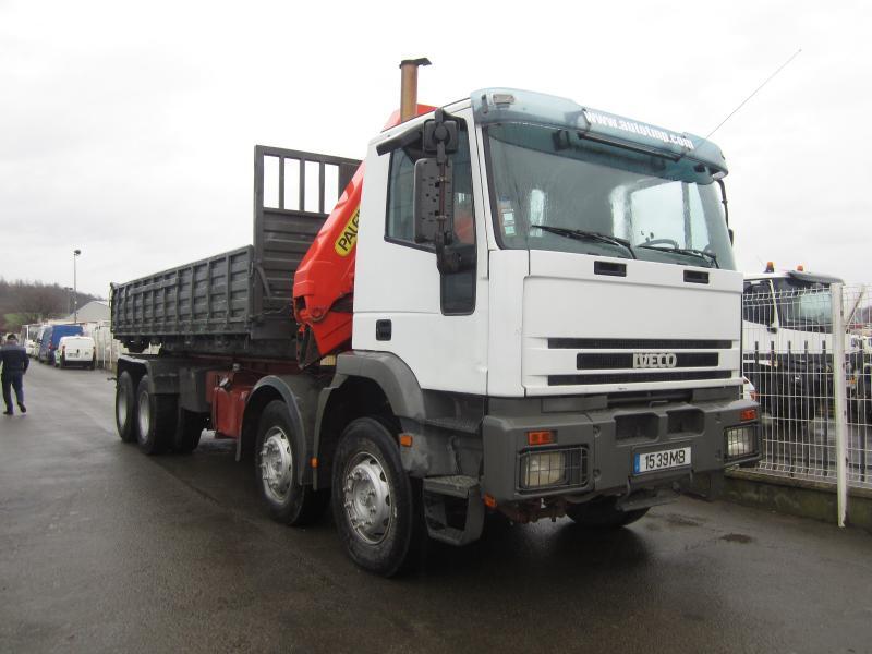 Hook lift truck Iveco Eurotrakker