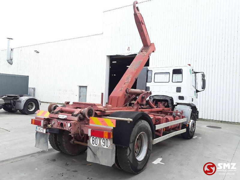 Hook lift truck Iveco Eurotrakker 190 E 30 manual pump