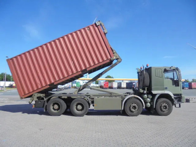 Hook lift truck Iveco Eurotrakker 410 E37H