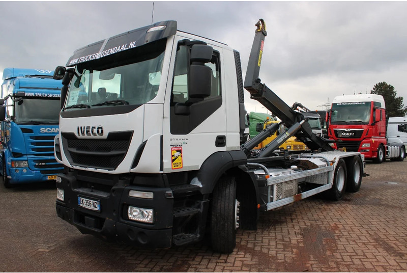 Hook lift truck Iveco Stralis 460 + 20T HOOK + 6X2 + EURO 6 + 12 PC IN STOCK