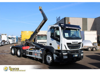 Hook lift truck Iveco Stralis 460 + 6X2 + 20T + 12X IN STOCK