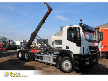 Hook lift truck Iveco Stralis 460 + euro 6 + 6x2 20T 12x in stock