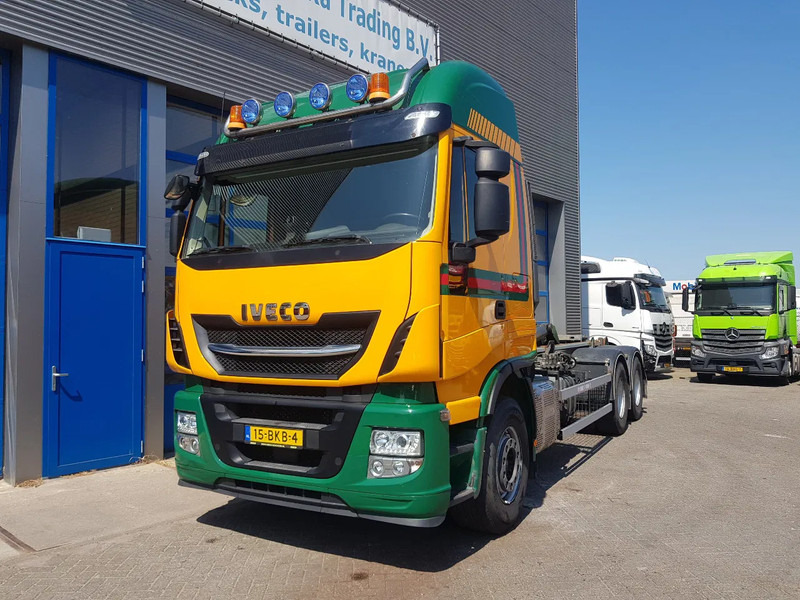 Hook lift truck Iveco Stralis AS260Y Haakarm 217.000 KM