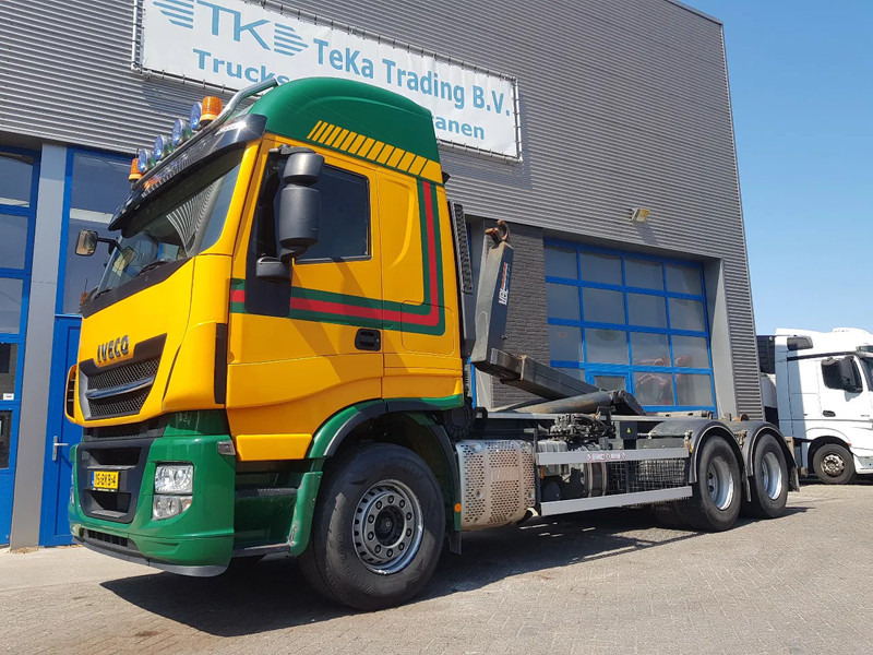Hook lift truck Iveco Stralis AS260Y Haakarm 217.000 KM