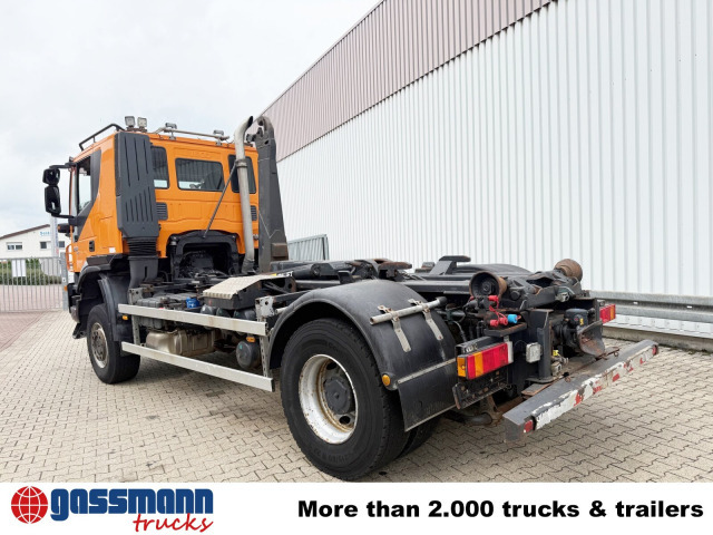 Hook lift truck Iveco Trakker AT190T33W/P 4x4, Winterdienstausstattung