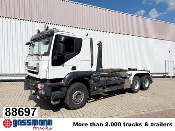 Hook lift truck Iveco Trakker AT380T45/P 6x4, EEV