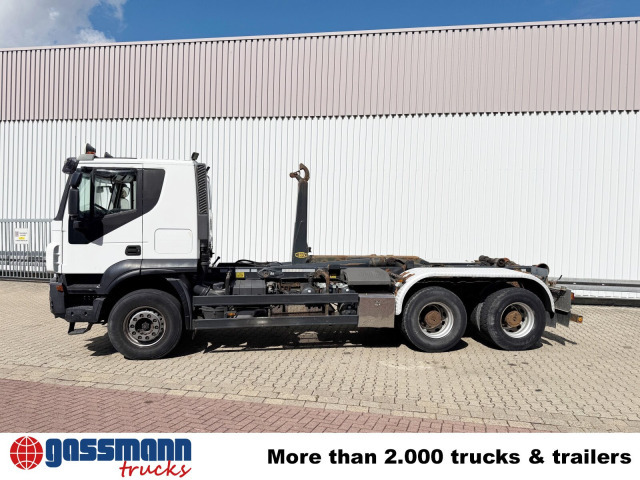 Hook lift truck Iveco Trakker AT380T45/P 6x4, EEV