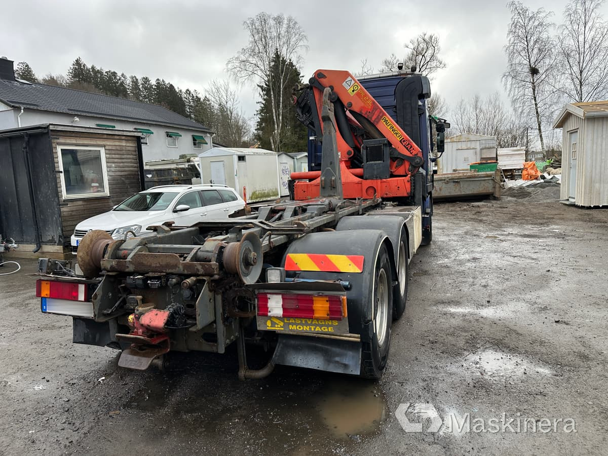 Hook lift truck Kranväxlare Mercedes-Benz 2648L Palfinger PK 23002