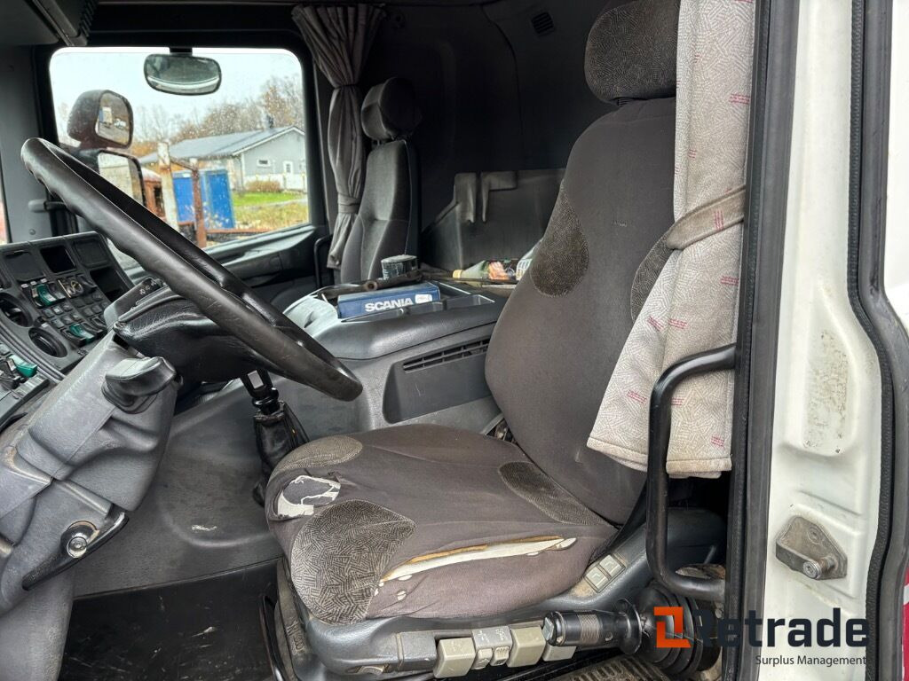 Hook lift truck Krokbil Scania 124G