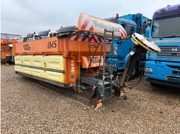 Hook lift truck  Küpper Weisser  Salzstreuer 8 cbm Winterdienst