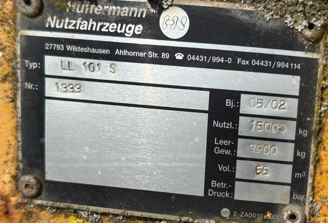 Hook lift truck LL101s/Abrollcontainer 54cbm/7X VORHANDEN