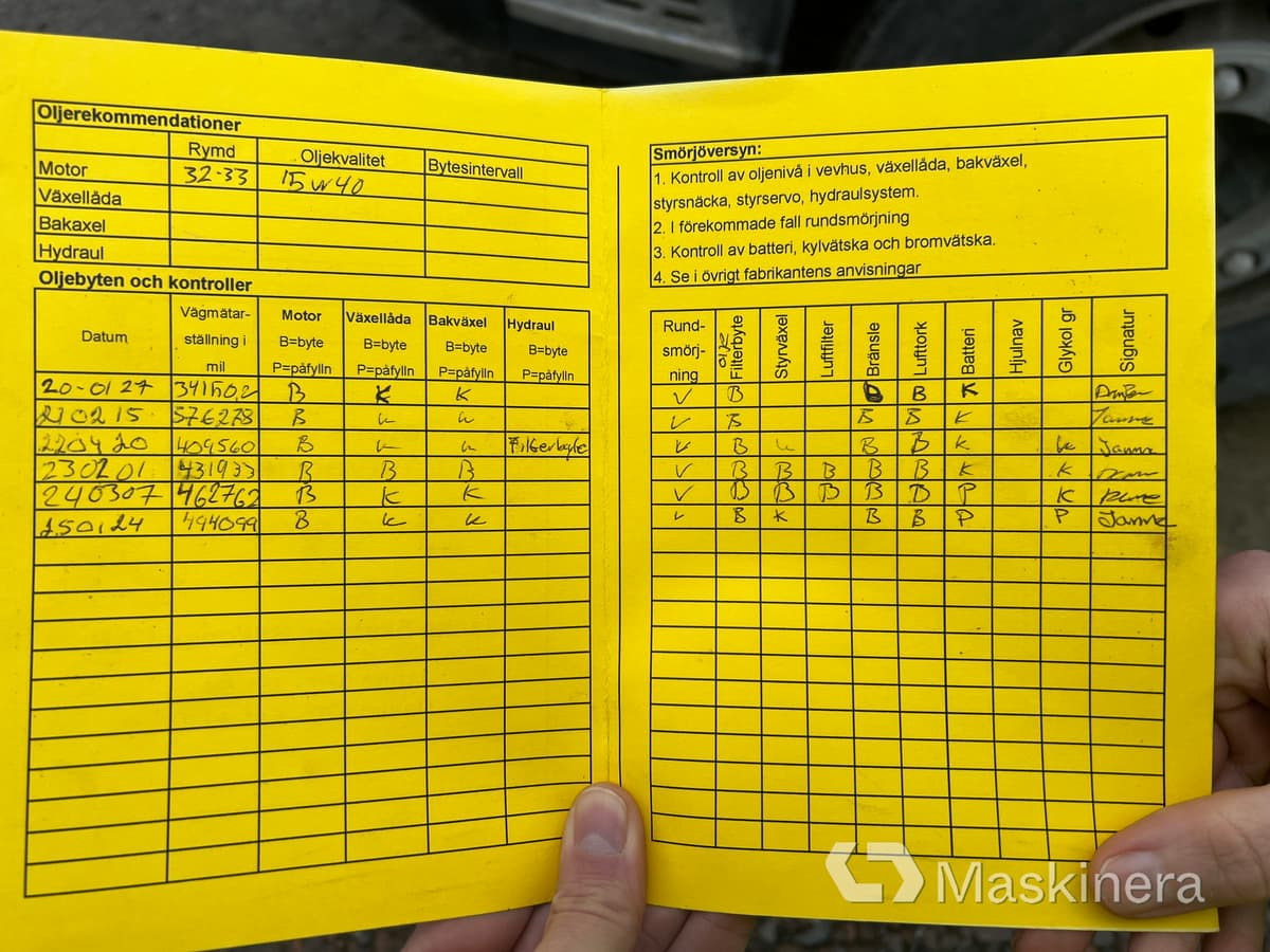 Hook lift truck Lastväxlare Volvo FMX 460 D13 8X4