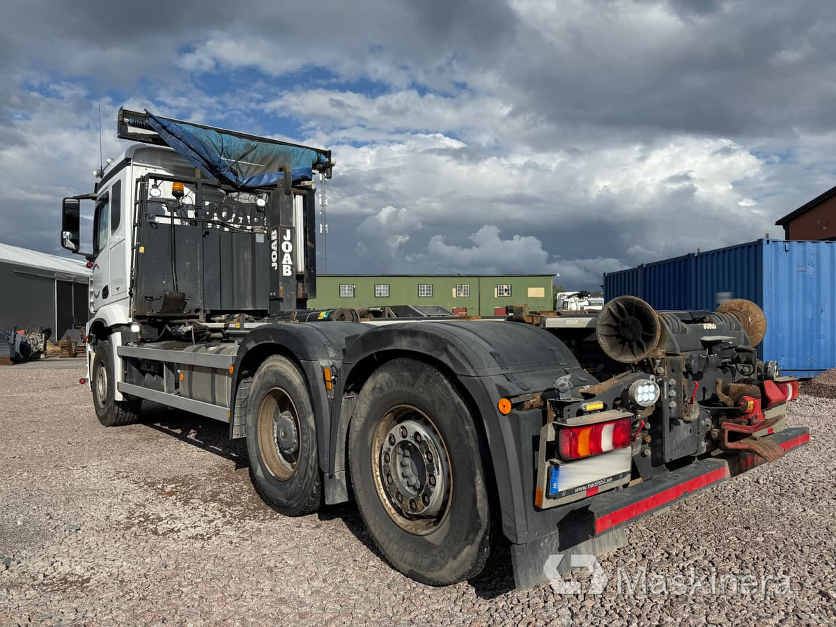 Hook lift truck Lastväxlare Mercedes Arocs 2551