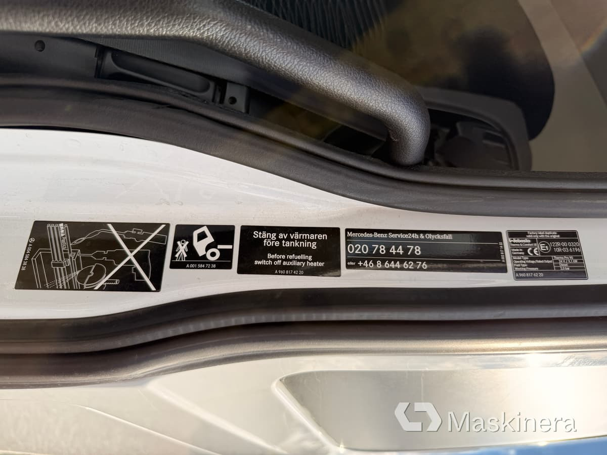 Hook lift truck Lastväxlare Mercedes Arocs 2551