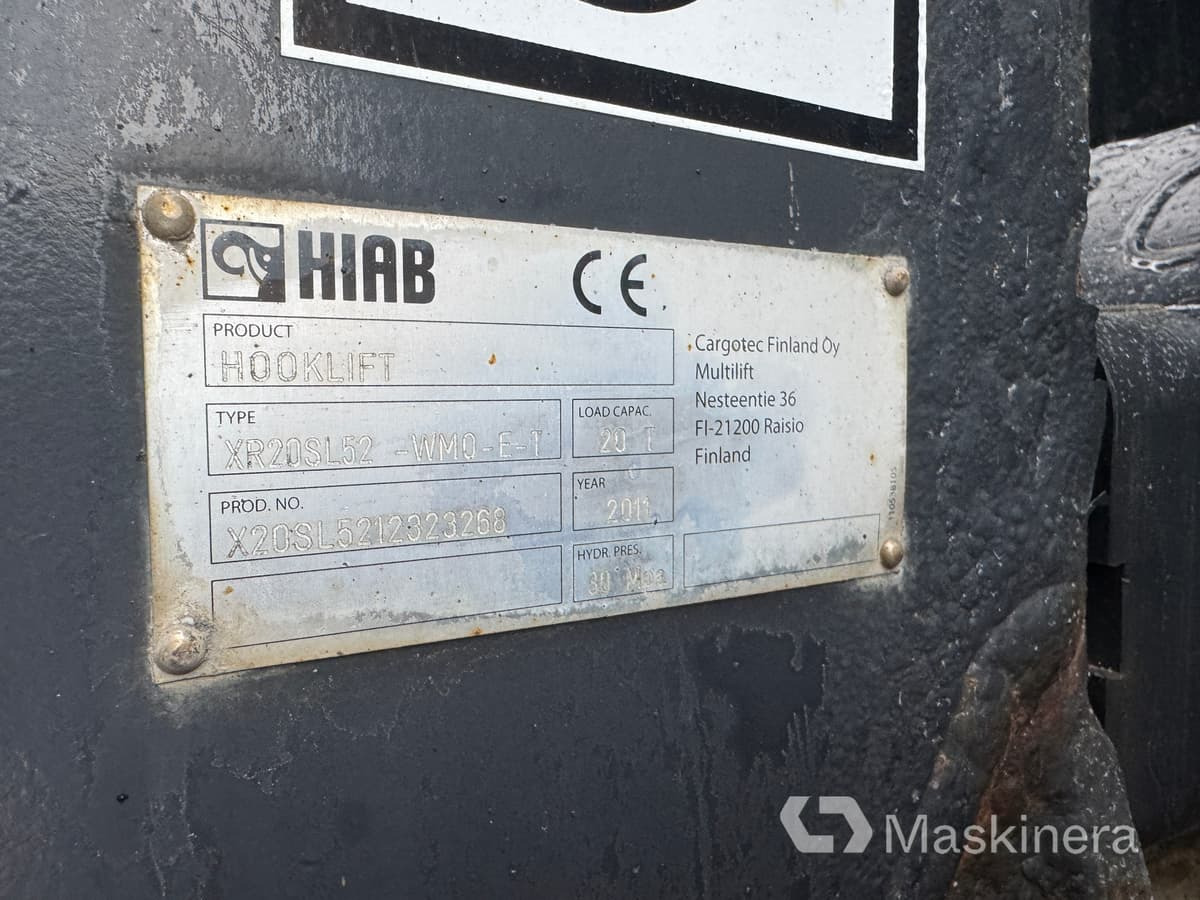 Hook lift truck Lastväxlare Scania G440LB6X2*4HNA