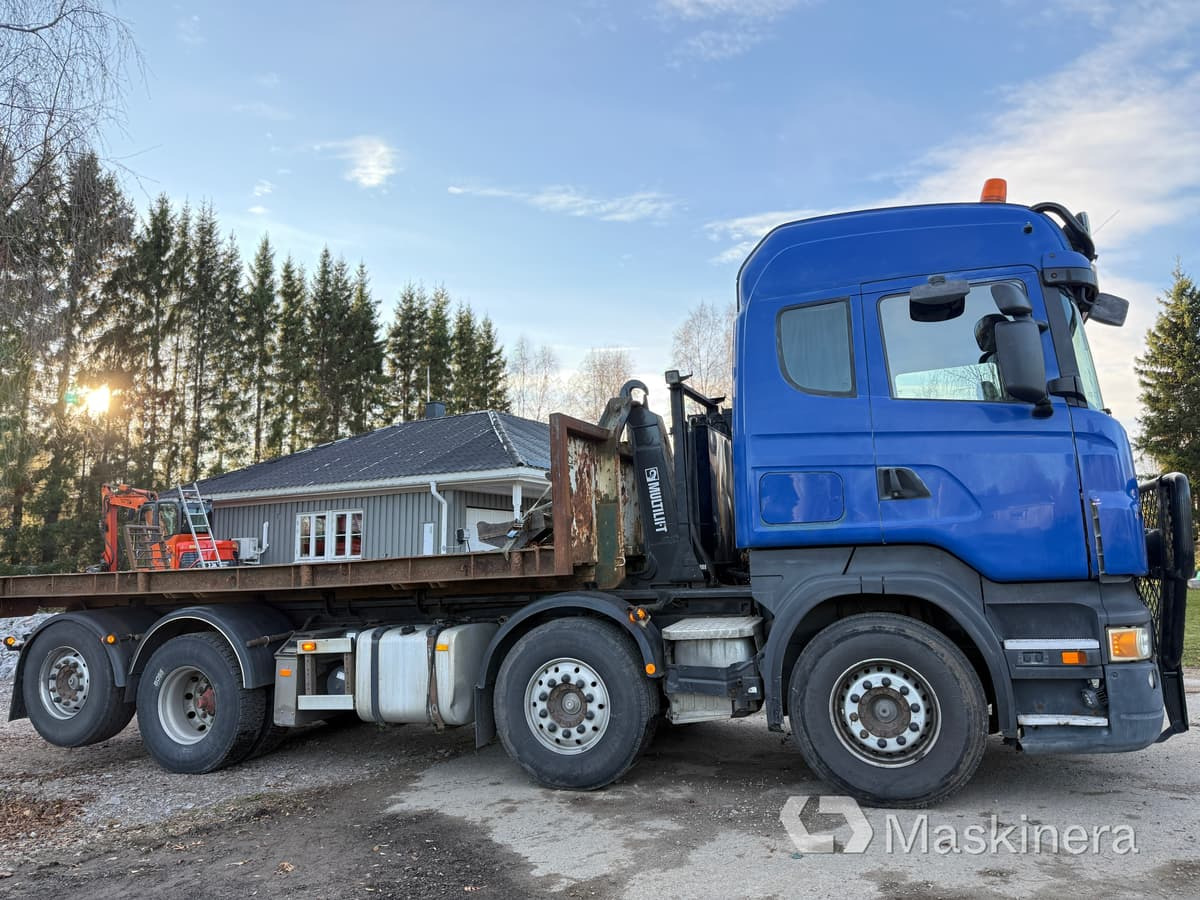 Hook lift truck Lastväxlare Scania R470lb 8x2