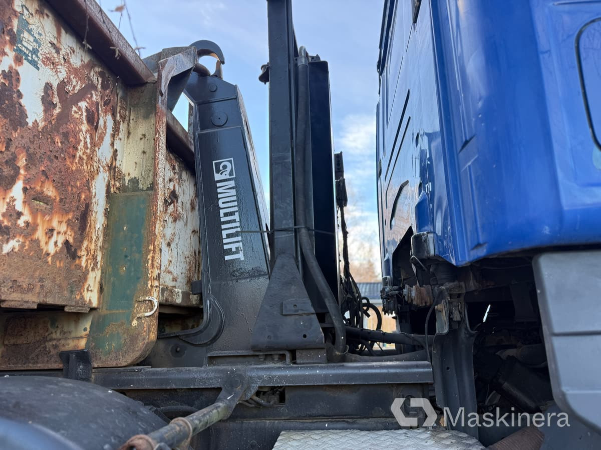 Hook lift truck Lastväxlare Scania R470lb 8x2