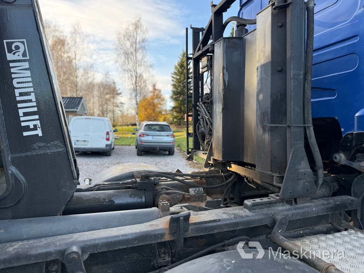 Hook lift truck Lastväxlare Scania R470lb 8x2