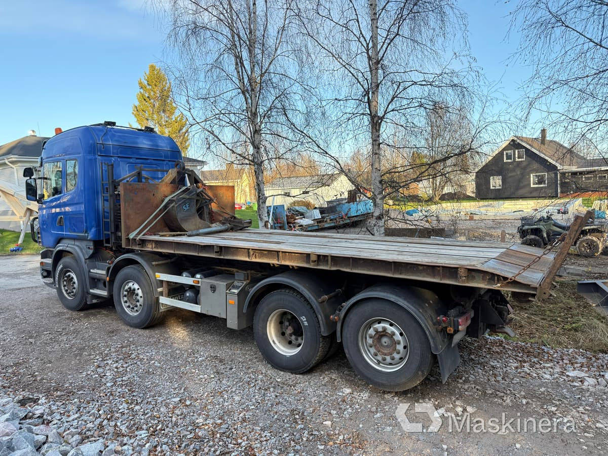 Hook lift truck Lastväxlare Scania R470lb 8x2