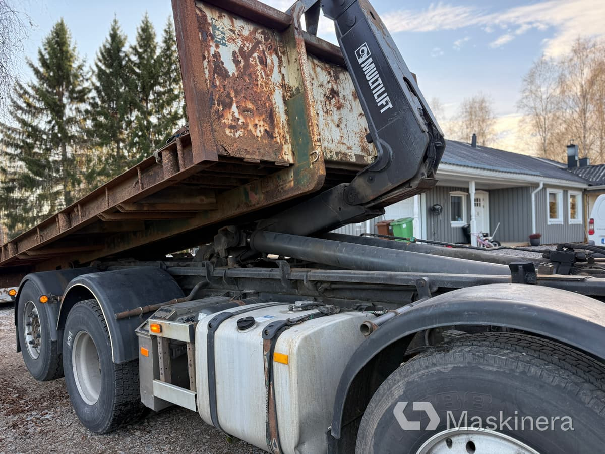Hook lift truck Lastväxlare Scania R470lb 8x2
