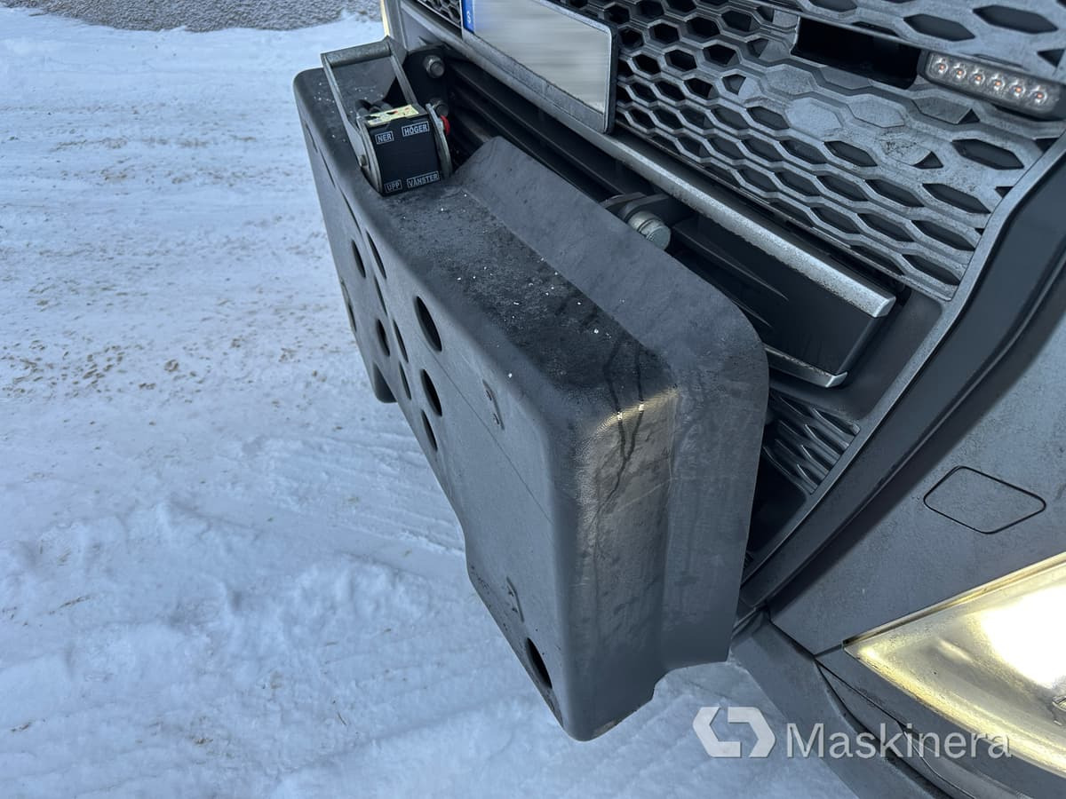 Hook lift truck Lastväxlare Volvo FH med sprider & flak