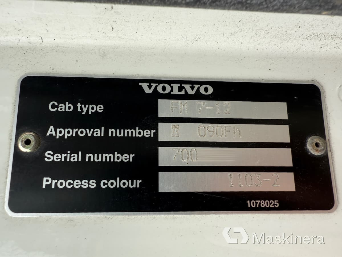 Hook lift truck Lastväxlare Volvo FM12 6X2