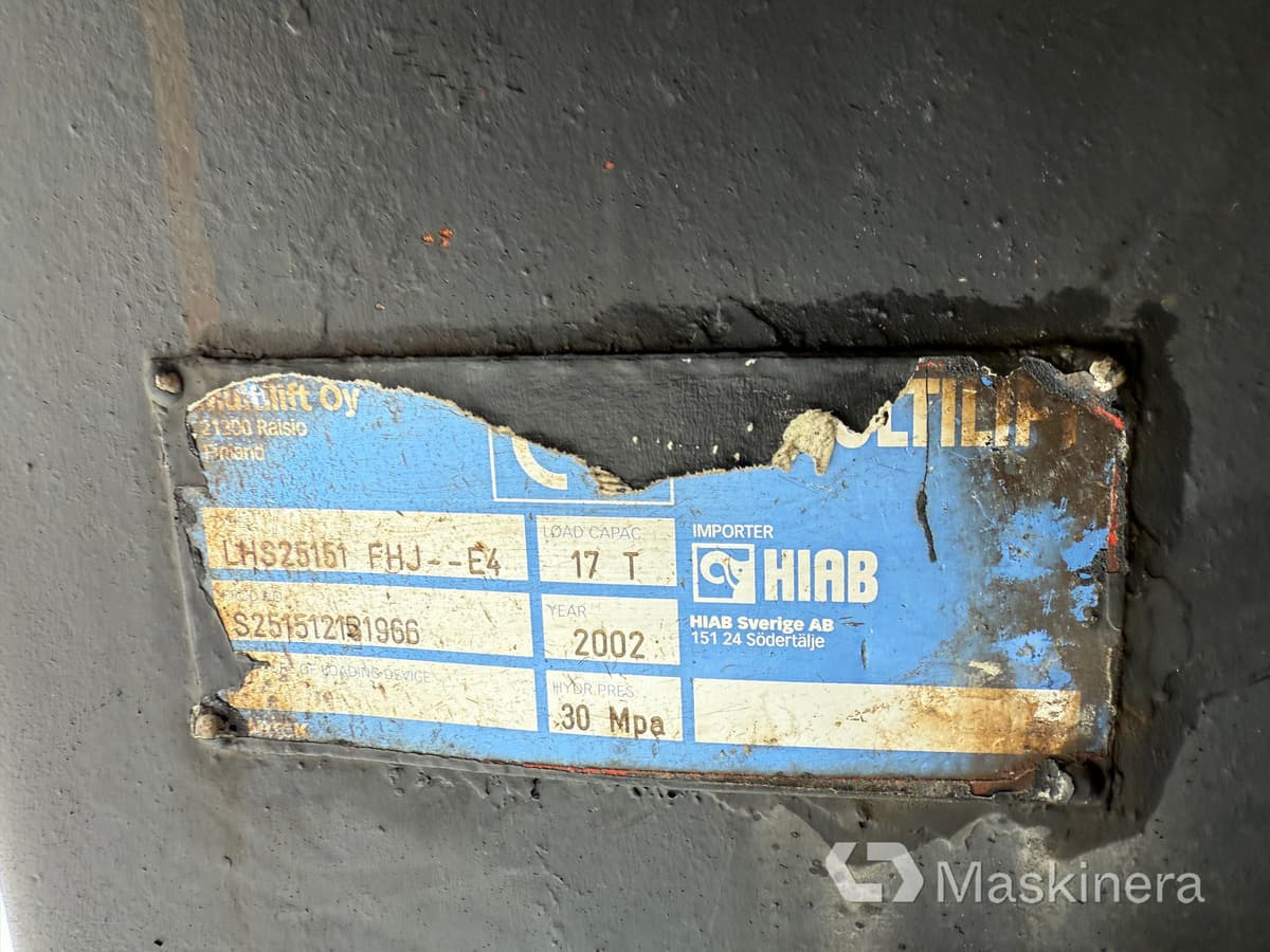 Hook lift truck Lastväxlare Volvo FM12 6X2