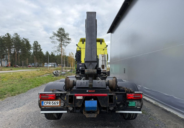 Hook lift truck MANTGX 35.510 Varusteltu!