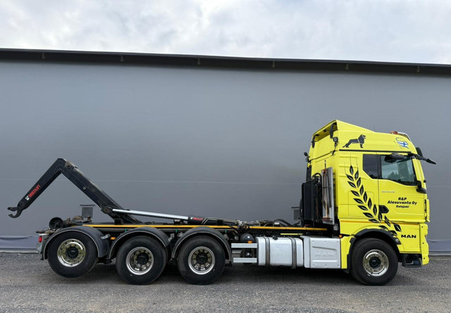 Hook lift truck MANTGX 35.510 Varusteltu!