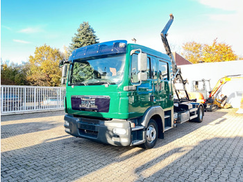 Hook lift truck  MAN 12.250  Doppelkabine Abroller