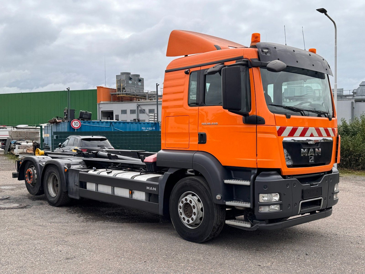 Hook lift truck MAN 26.40 6X2 Multilift Abroller