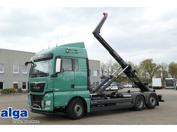 Hook lift truck MAN 26.560 TGX 6X2 XLX, Intarder, Meiller RS21.70 