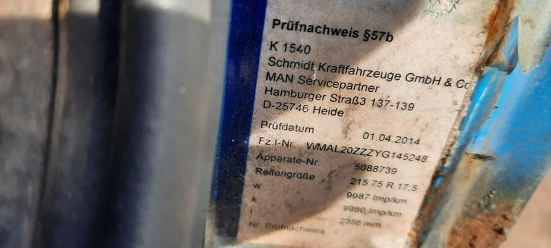 Hook lift truck MAN L2000 Abrollkipper