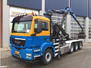 Hook lift truck MAN MAN TGS 35.440 8x4 Palfinger 15 ton/meter Z-kraan