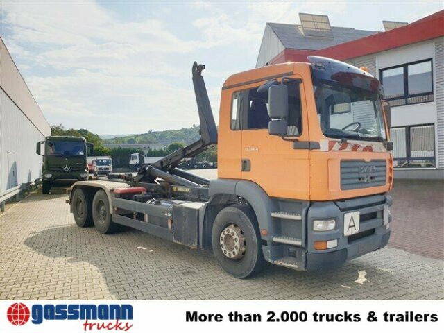Hook lift truck MAN TGA 26.363 FDC 6x4 BB