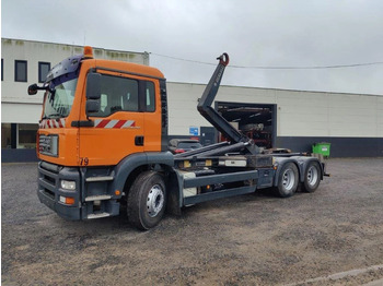 Hook lift truck MAN TGA 26.390 6x4 Container Euro3
