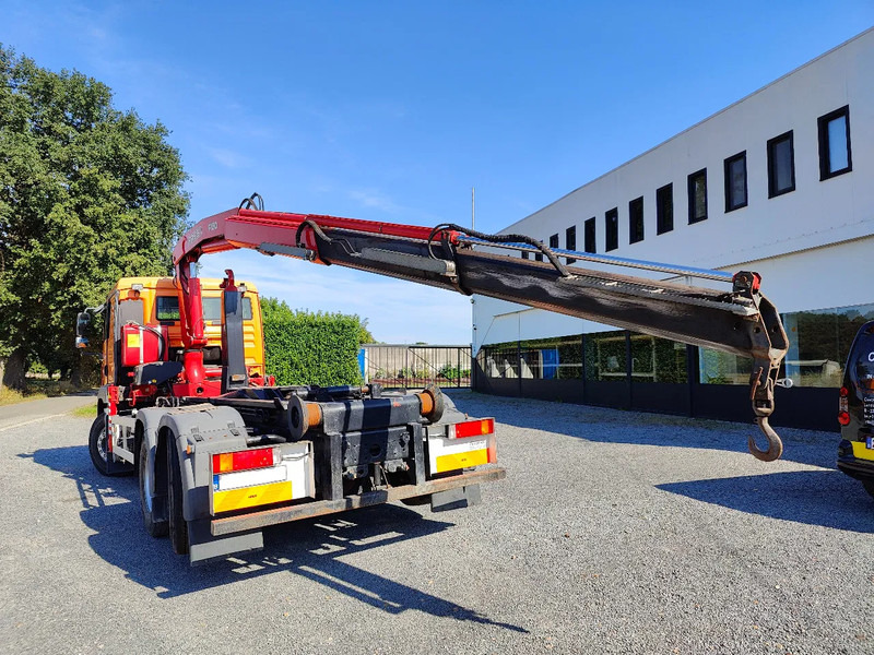 Hook lift truck MAN TGA 28.310 Container / Fassi F130